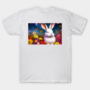 bunny  flower bush T-Shirt